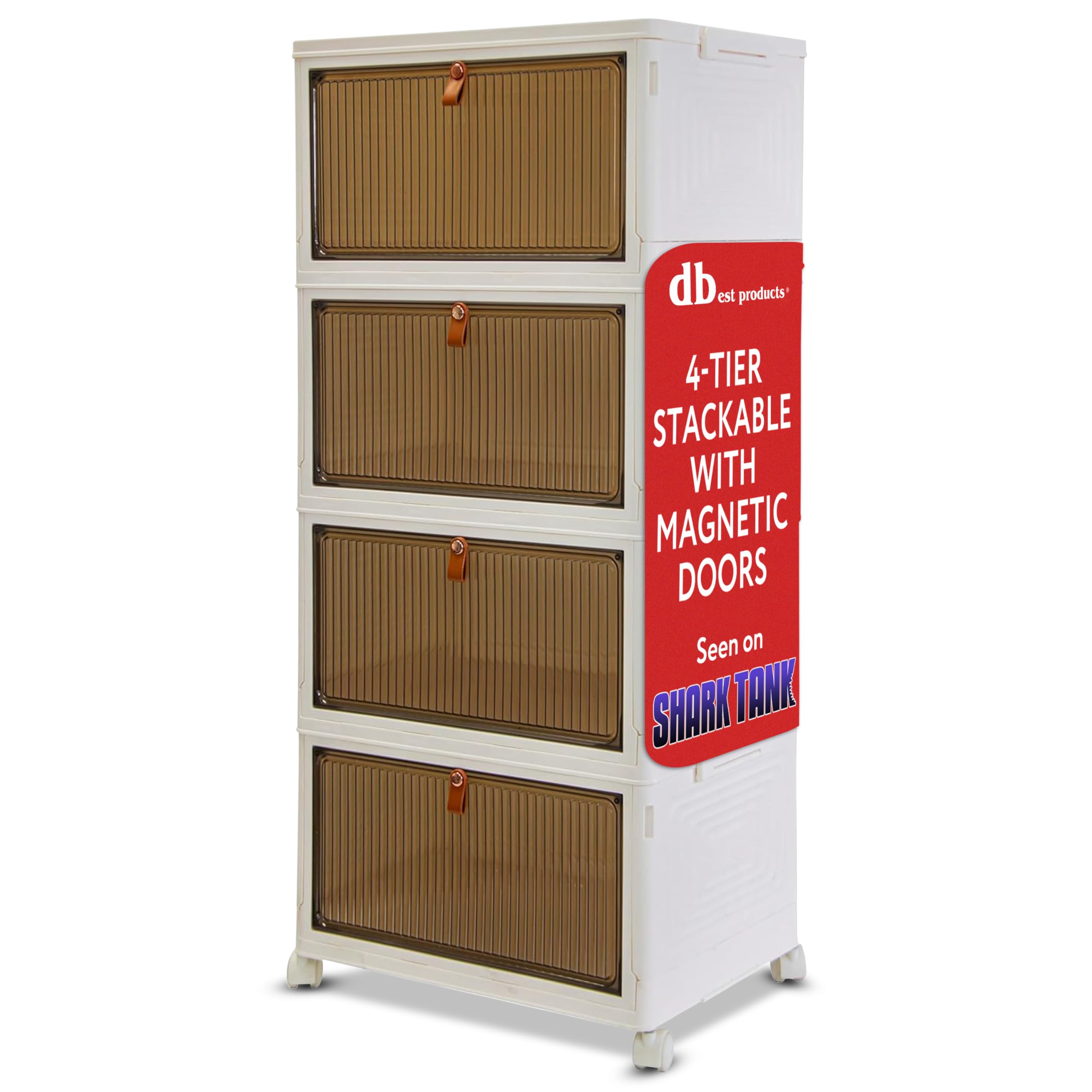 Amazon.com: Quik Box Sport 4-Tier Stackable Storage Organizer - 24